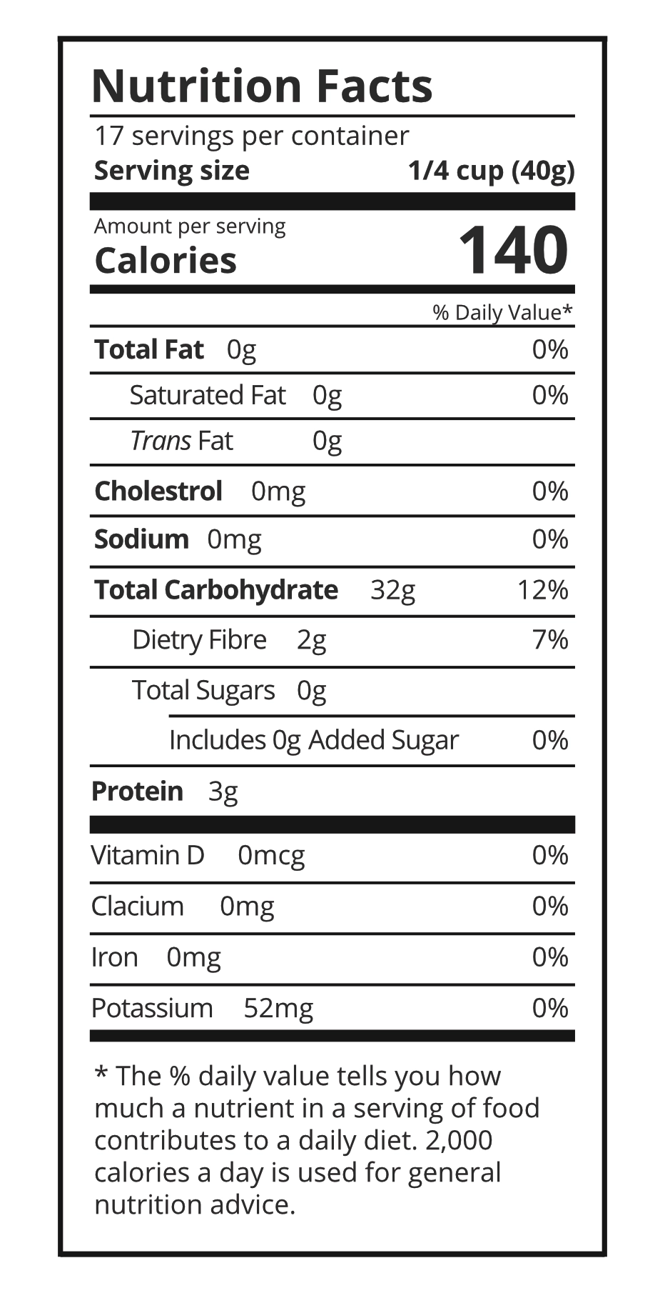 Oak and Baker Corn Grits 2.2Lbs
