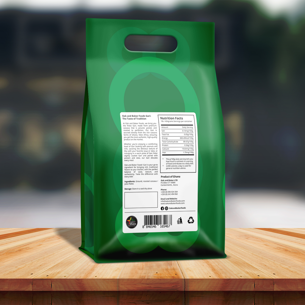 Oak and Baker Crispy Gari 2kg