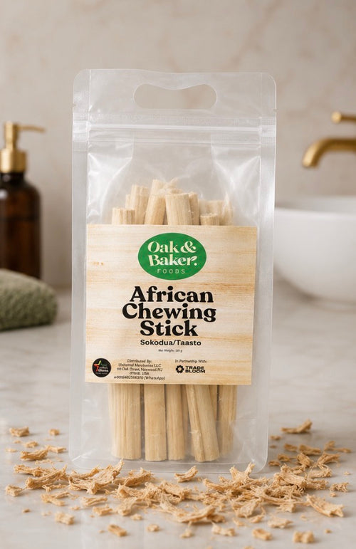 Oak and Baker African Chewing Stick (Sokodua/ Taasto)