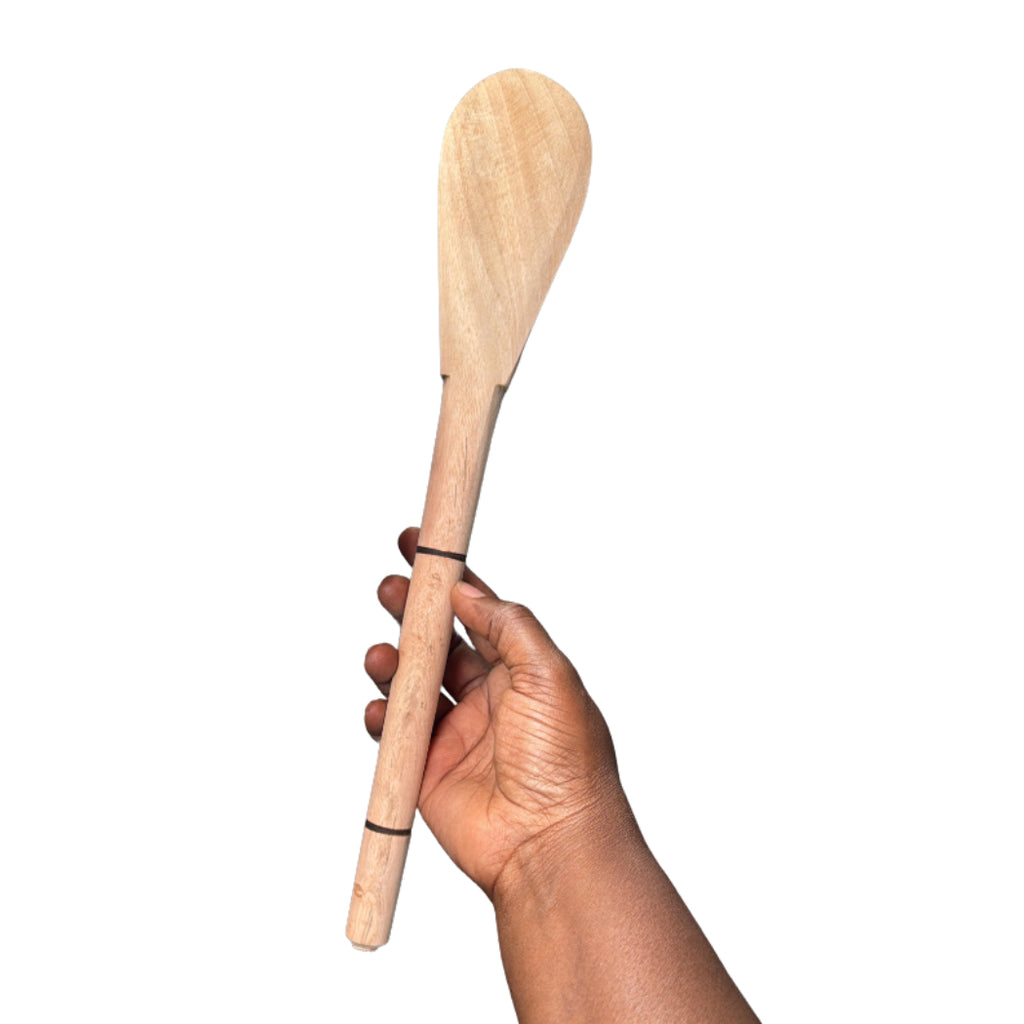 Oak and Baker Wooden Ladle (Banku Ta)- Medium